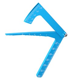 Rc Adjustable Ruler Height and Wheel Rim Adjusting Camber Multi Angle Measuring Tool On-Road for Rc Car Rc Camber Gauge Rc Ride Height Gauge Rc Camber and Toe Gauge RC Accessories Camber Gauge