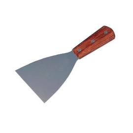 CateringBase Stainless Steel Commercial Griddle Scraper, Slant Edge, for Food Service/Cooking/Cleaning, Ideal for BBQ Indoor
