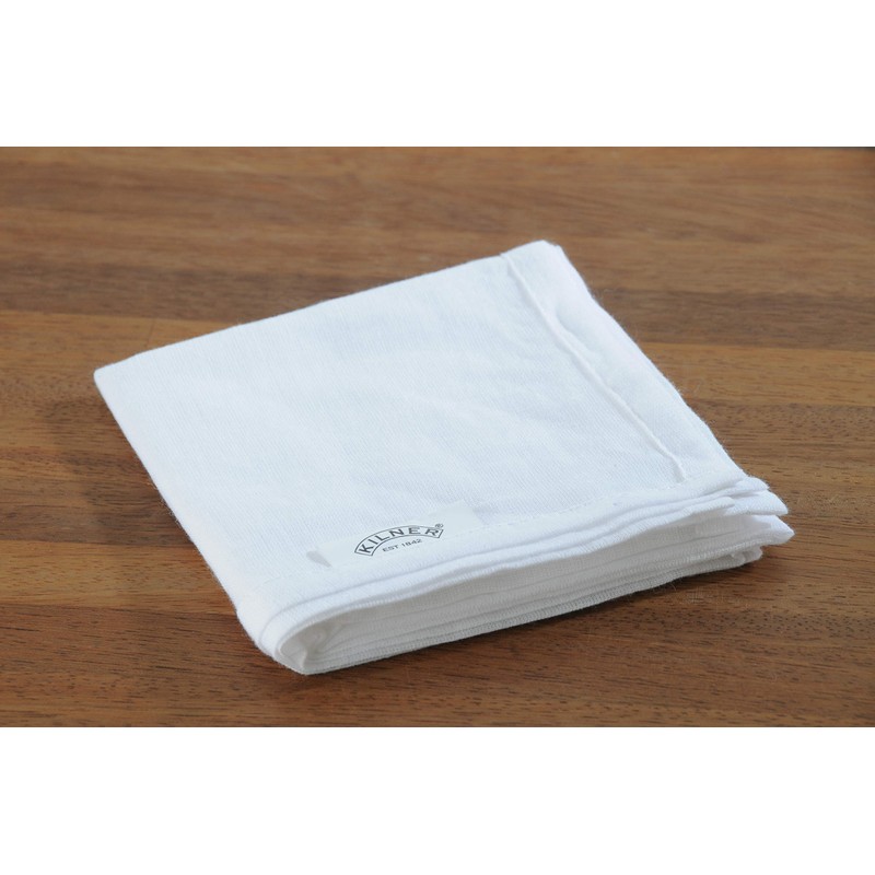 Kilner 50 x 50 cm Muslin Square, White
