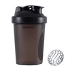 ZatRuiZE Protein Shaker Bottle 400ml, BPA- and DEHP-free, Leakproof Flip