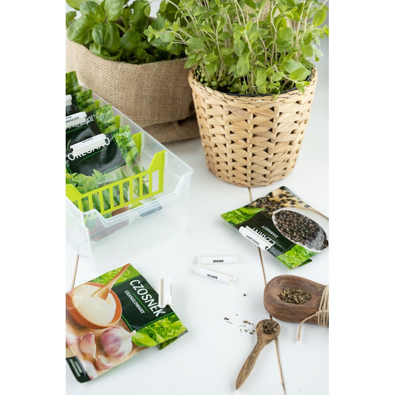 BranQ kitchen organiser, plastic, green, 30.3 x 12.8 x 8