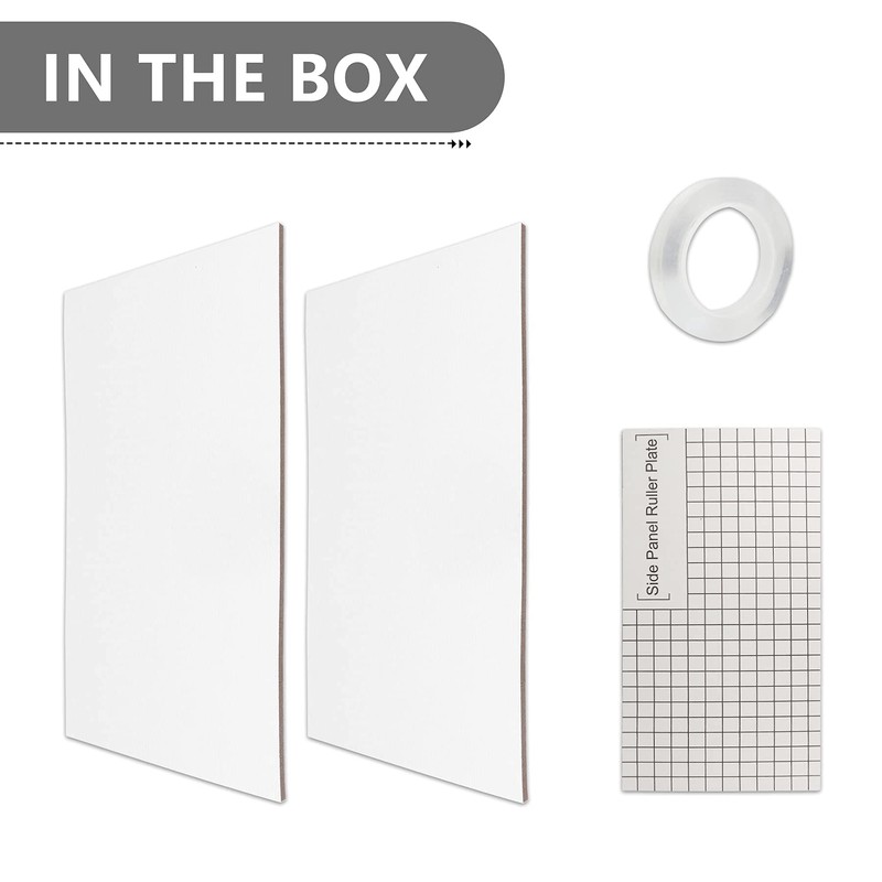 BJADE'S Window Air Conditioner Side Insulation Foam Panels,Summer and Winter