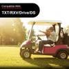 G-PLUS Universal 42" Retractable Golf Cart Seat Belts Kit with