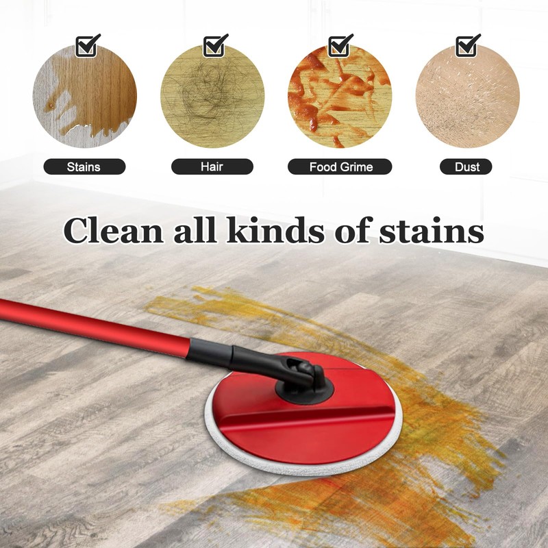 Mop Pads Replacement for Vileda Clean Mop Spin Mop Head