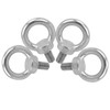 4Pcs Stainless Steel Lifting Ring Eye Bolt Heavy Duty Machinery