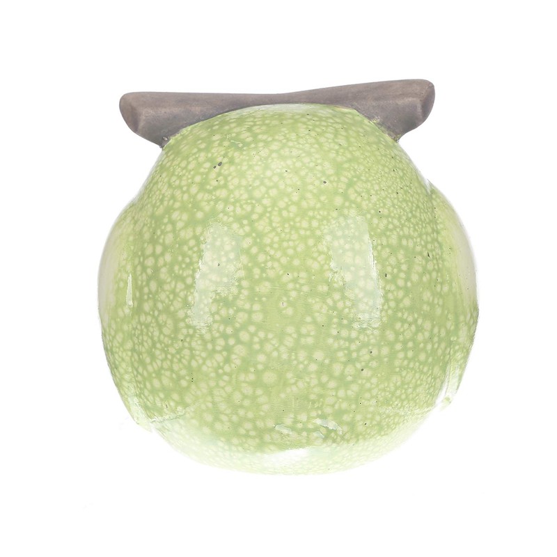 Topadorn Ceramic Owl Statue for Garden Décor,Garden Statue Figurine Tableshelp