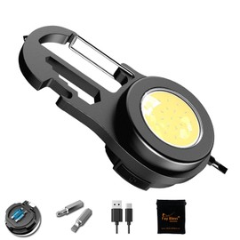 Linternas de bolsillo de alta luminosidad, 500 mAh, 800 lúmenes, aleación de aluminio  PC, carga tipo C (1 paquete ovalado)                           