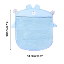 Bath Toys Organizer Bag,Quick Dry Storage Net,Cute Mesh Bath Toy Storage,Hanging Toy Organiser,Bathroom Mesh Organiser Bag