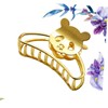 Beavorty 1pc Cute Cartoon Panda Hair Clip Metal Zinc Alloy