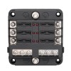 Unbranded 6 Way Car Boot Power Distribution 12-24V Blade Fuse