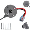 RV DC Cable Panel Mount Compatible with Starlink mini, 5.5