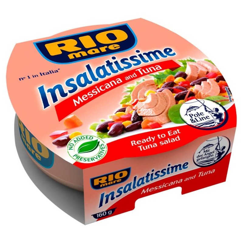 Rio Mare Insalatissime Tuna Salad Mexican Style, 160g