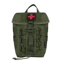 Mardingtop Molle Pouch, Tactical Molle Drawstring Pouch, Adjustable Military Molle Canteen Pouch,Carry-On Molle Bag for Daily Using, Hiking, Camping, Trekking, Outdoors, Army Green