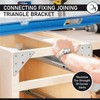 OMIdeas 15 x Corner Bracket (70 x 70 x 1.5)