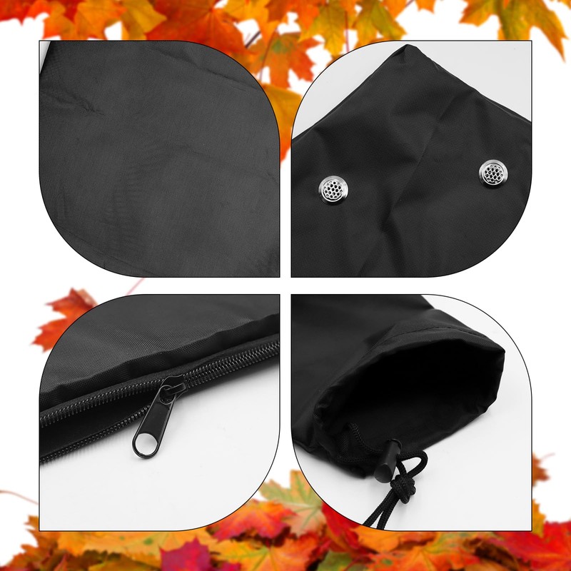 CATELL Pack of 2 leaf vacuum collection bag, leaf vacuum
