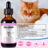 Liquid Collagen Drops for Cats, Skin and Coat Supplement for