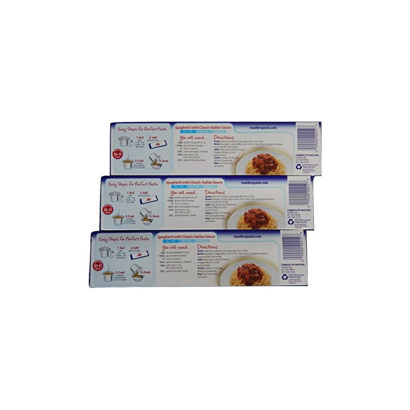 Mueller's Enriched Spaghetti Pasta 16 oz. / 1 lb. Box