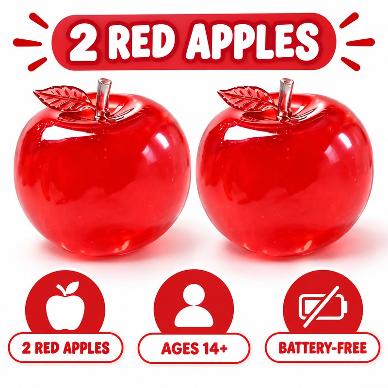 Apple Squeeze Toy for Fidgeting – Slow-Rising Stretchable Fruit Design