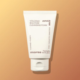 innisfree [여행용 사이즈] 이니스프리 화산송이 바하 모공 폼클렌징 / 각질 피지 블랙헤드 여드름성 80ml, 1개