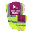 Equestrian Young Horse Training Please Hi Viz Vis Vest Horse