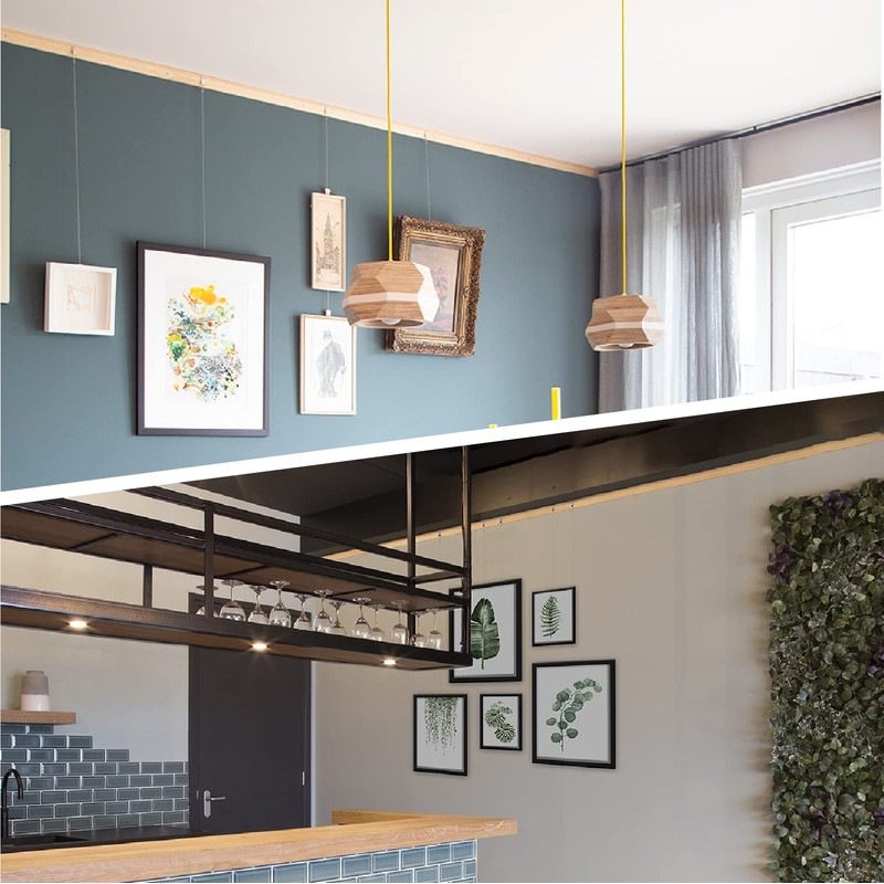 STAS Chrome / Silver Picture Rail Moulding Hooks (Pack of