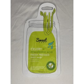 Fresh Sweet Chef Celery Hyaluronic Acid Fresh Pressed Sheet Mask 21 ml .71 fl oz NEW