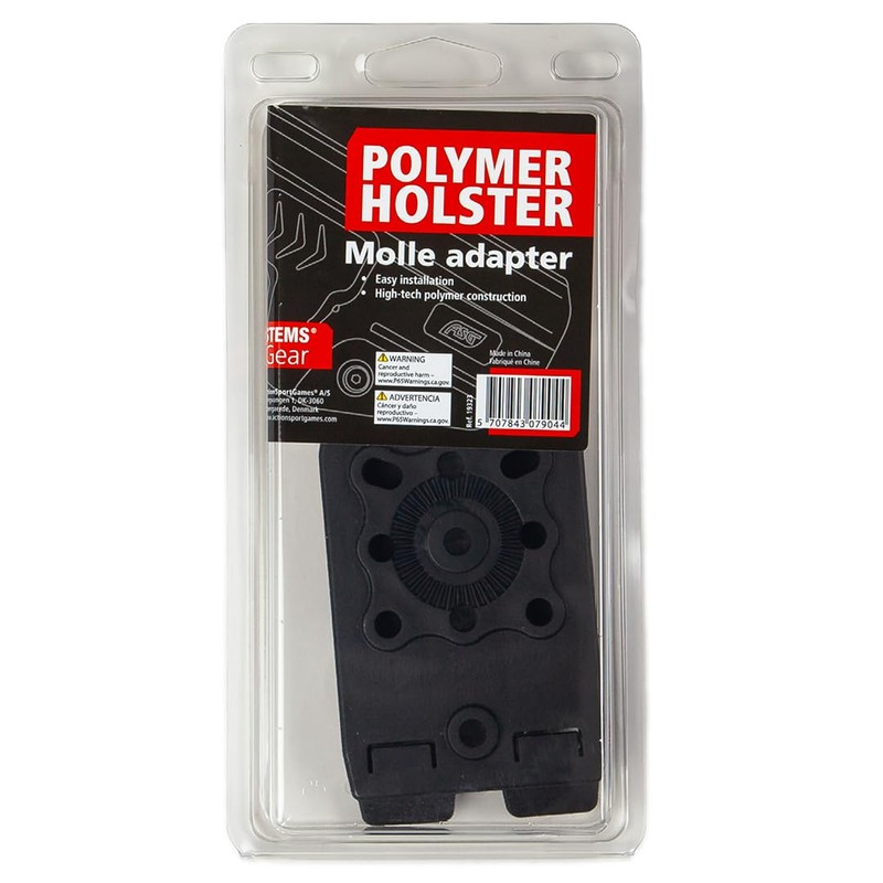 Strike Systems Poly Holster Molle Vest Adapter Attachment Black Airsoft