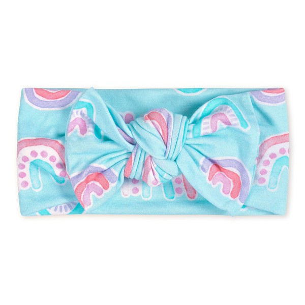 Gerber Baby Girls Buttery Soft Headband with Bow with Viscose