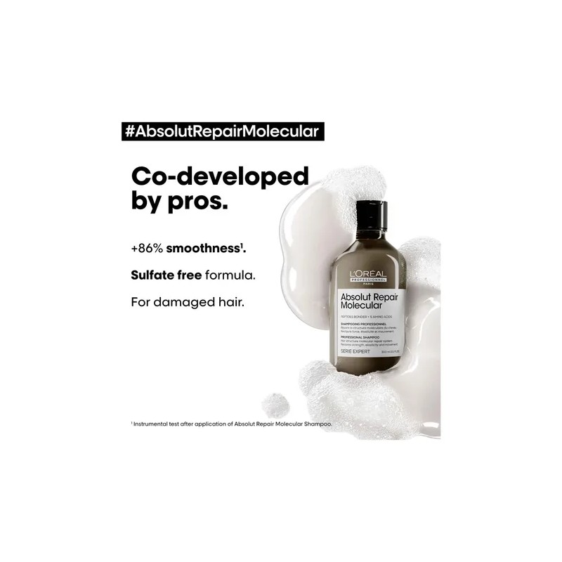 Kit Loreal Absolut Repair Mol Pre Trat Leave Serum Oil