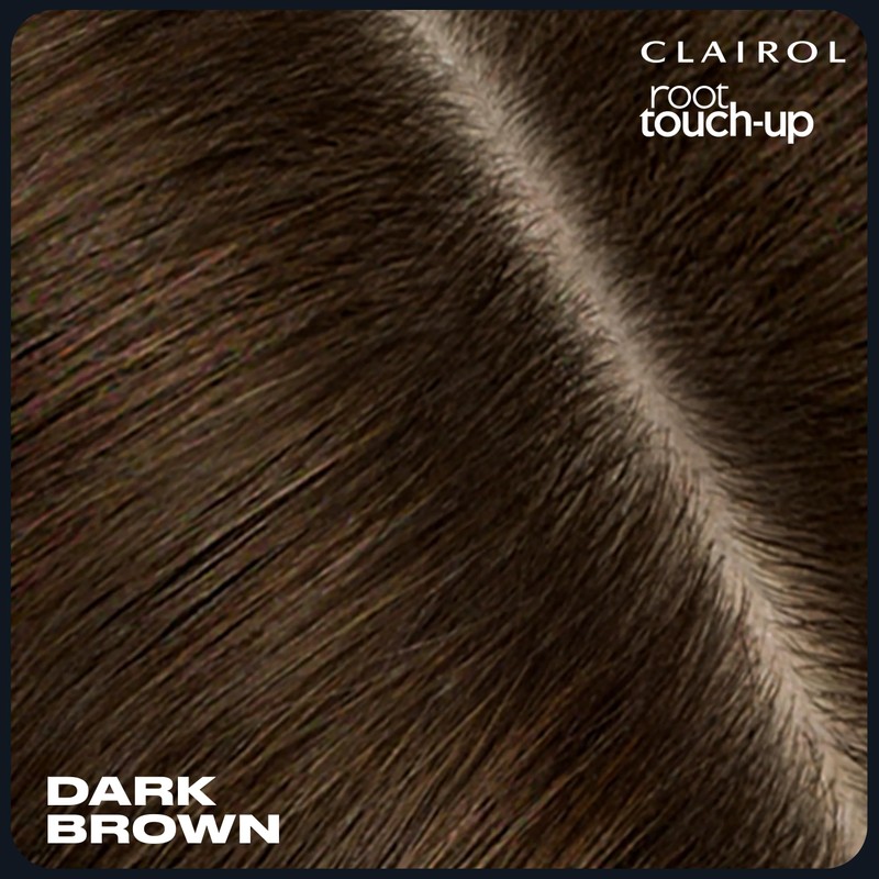 Clairol Root Touch-Up Temporary Concealing Powder, Dark Brown Hair Color,