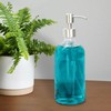 Cornucopia Brands 16-Ounce Clear Glass Bottles w/Stainless Steel Pumps (2