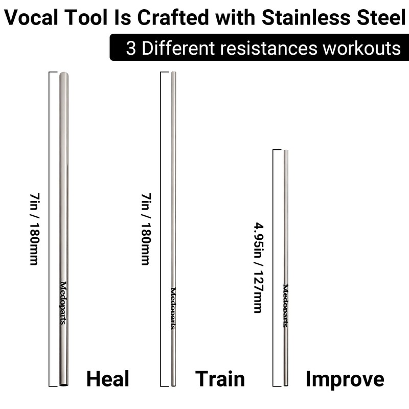 Medoparts Vocal training tools, vocal metal training device (BB)