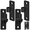 Lifeswell Heavy Duty Gate Hinges, Steel Hinges with Electroplated Coating,