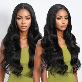 NOBLE Long Wavy Wig With Baby Hair