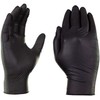 Sysco Caja de guantes extra grande de nitrilo negro clásico,
