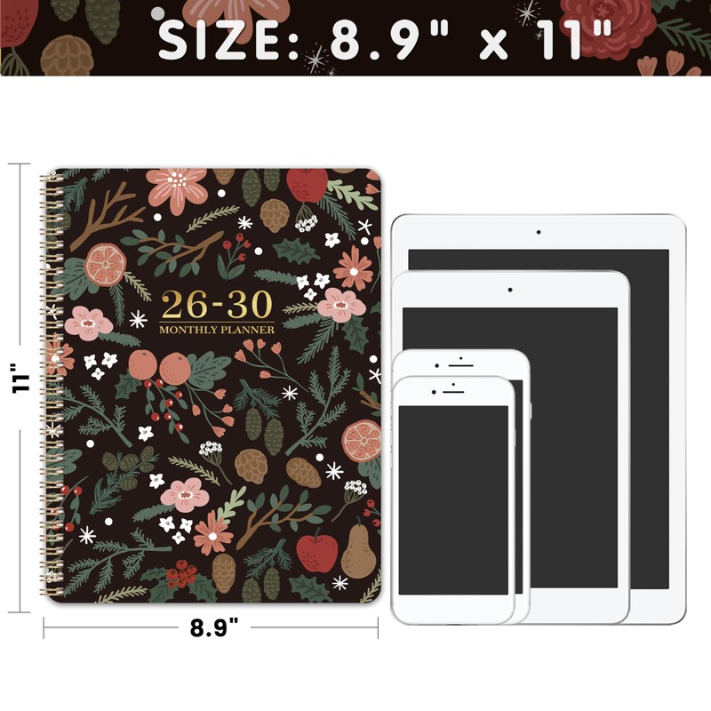 2026-2030 Monthly Planner - 5 Year Planner/Calendar, 5 Year Calendar