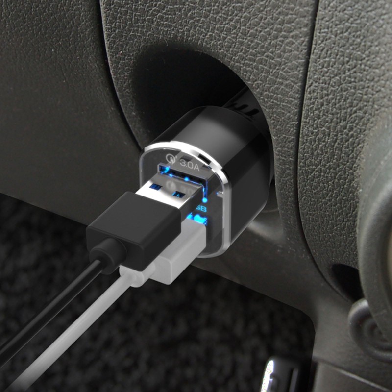 Kashimura NAJ-554 DC-5.4A - Reversible USB 2 Ports, QC3 Automatic