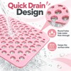 Non-Slip Shower Mat for Bathtubs and Bathrooms – 43 x