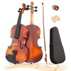4/4 Full Size Beginner Violin, Acoustic Fiddle Set for Adults,