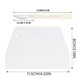 Bread Lame and Dough Scraper Set for Scoring and Shaping Dough – Perfect for Home Bakers to Create Artisan-Style Bread with Ease, Includes Dough Cutting Board Tool for Effortless Baking