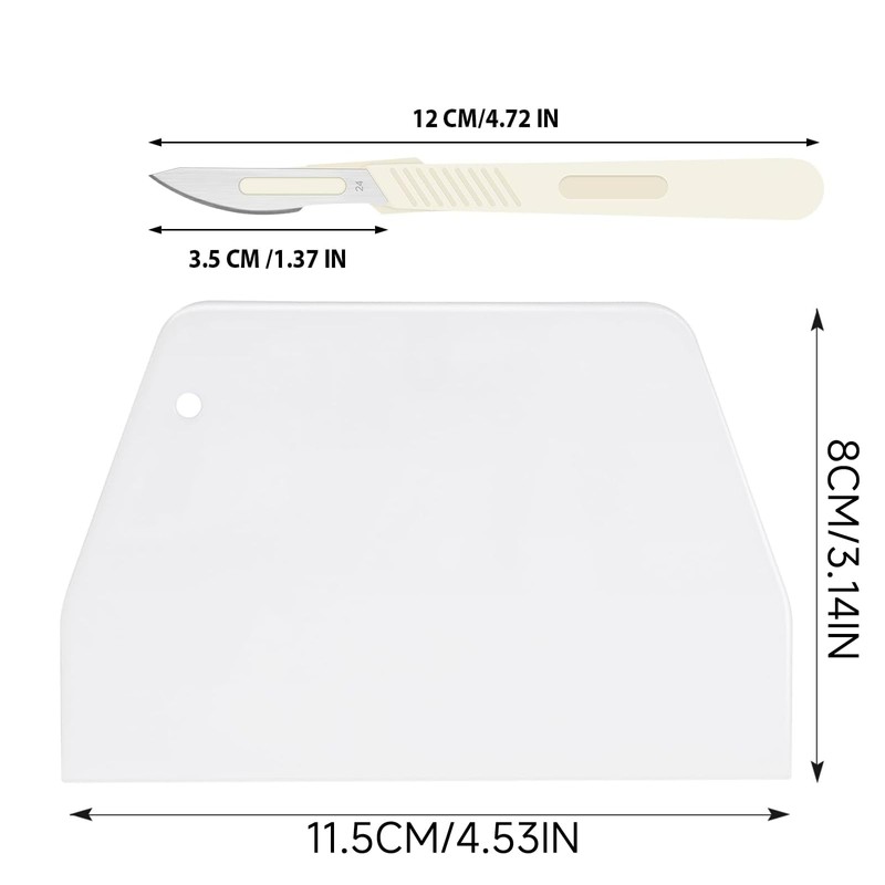 Bread Lame and Dough Scraper Set for Scoring and Shaping