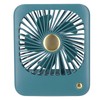 Desk Fan 3 Speed Adjustable Low Noise Powerful Portable Small