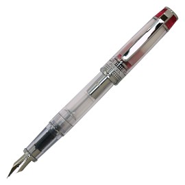 Pilot Prera Iro-Ai Fine Point Transparent Red Body Fountain Pen (FPRN-350R-TRF)