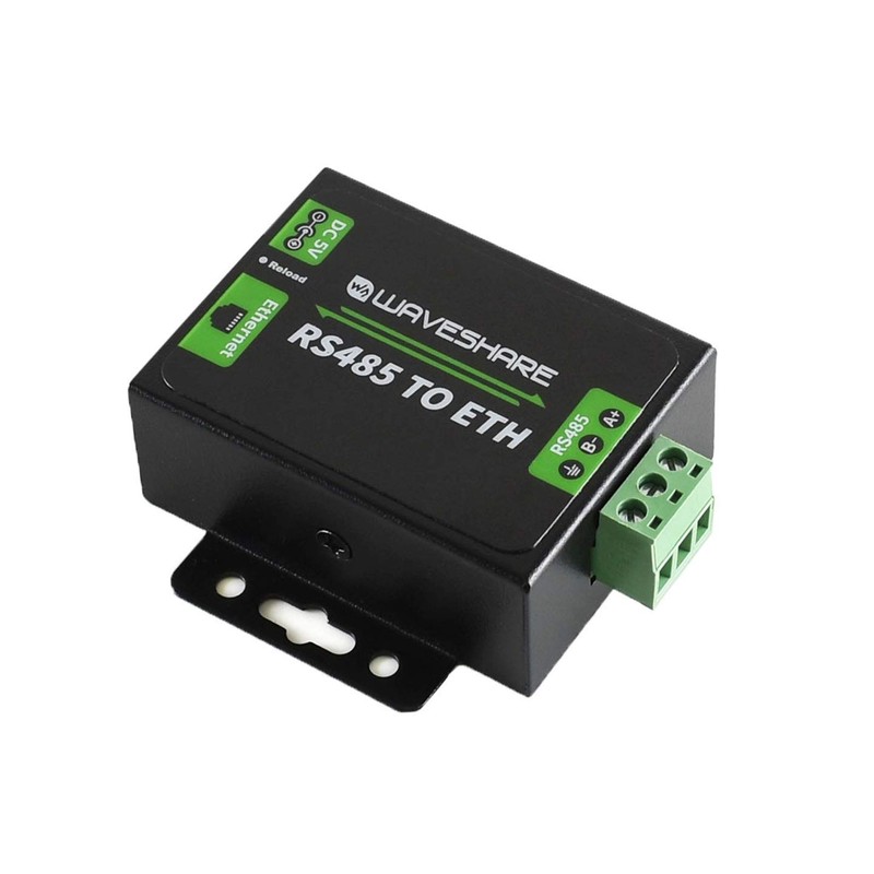 Waveshare RS485 to Ethernet Converter with High-Speed Low-Power High-Stability Up-gradable