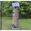 Wild Wings WWWMRS-Deco Farmhouse Deluxe Easy Clean Bird Feeder, Silver