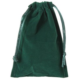 Velvet Bag Large Green