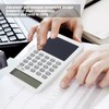 Calculator Writing Tablet White LCD 12‑Digit Display Portable Painting Handwriting