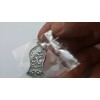 islamic jewelry Sterling Silver Prophet's Sandal Pendant Saying "Noble Foot"