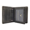 Lemasi Genuine Leather Mini Wallet 3D Eagle or Wolf with