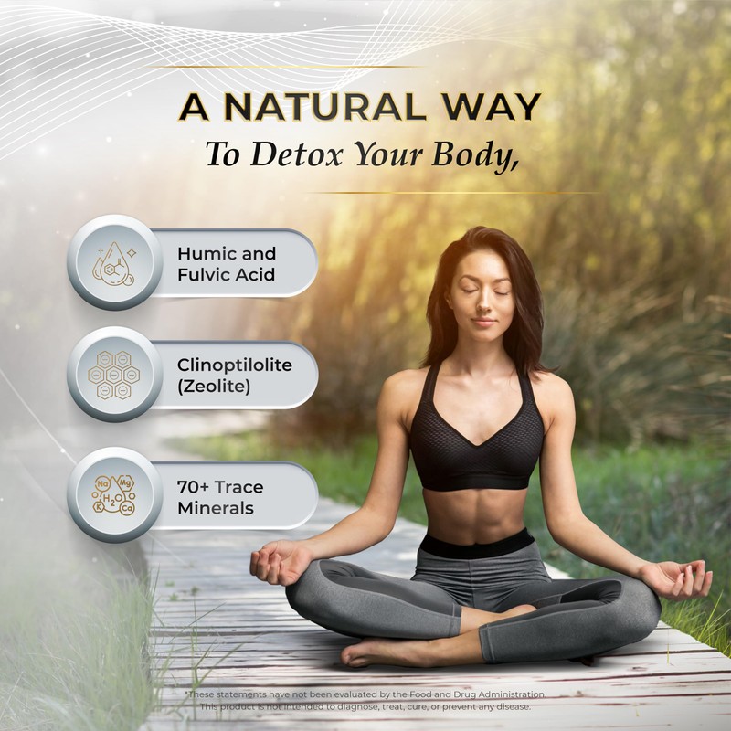 Wellness Extract Cell Dtox - Humic, Fulvic Acid & Zeolite,